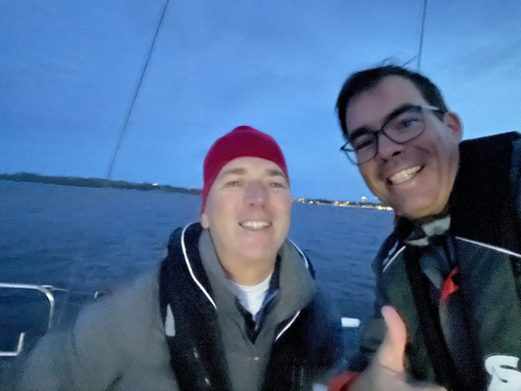 Start noch vor Sonnenaufgang