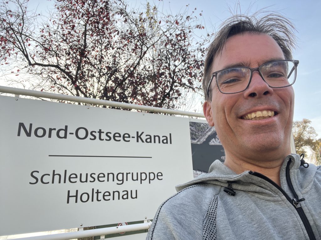 An der Schleuse