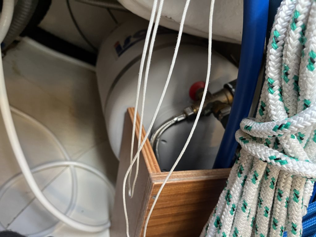 Der Boiler in der Backskiste